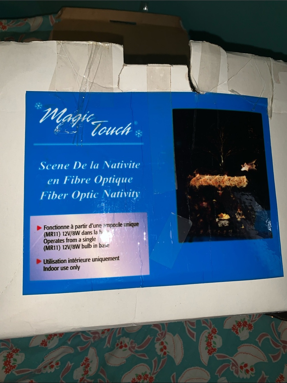 🎄 Fibre Optic Lighted Nativity-Set - Picture 10 of 10